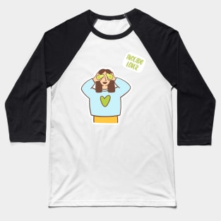 Avocado lover Baseball T-Shirt